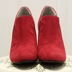 Nine West Red Ankle Booties